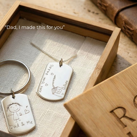 The Father Keepsake Tag